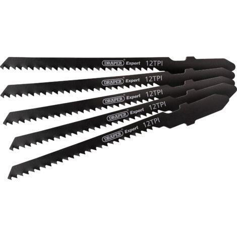 Draper DT119BO 83mm Jigsaw Blade Set (5 Pieces) – Model 81723 for Precise Cutting and Versatile Use