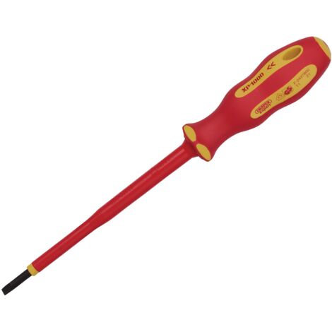 Draper Ergo Plus&174 VDE 3.5 mm x 100mm Plain Slot Screwdriver (64413)