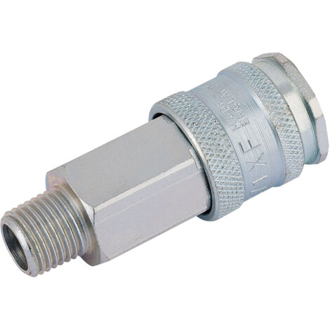 Draper Euro Coupling Male Thread 1/4" BSP Parallel - Model 54404, Sold Loose
