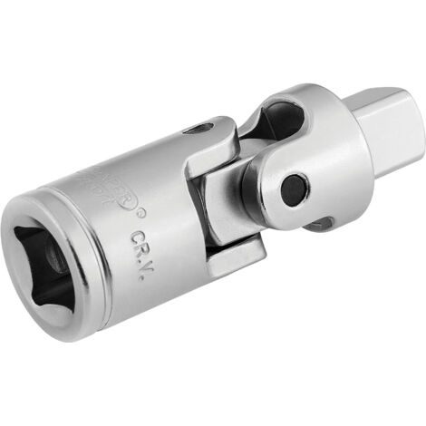 Draper Expert 1/2" Square Drive Satin Chrome Universal Joint (Model 16796)