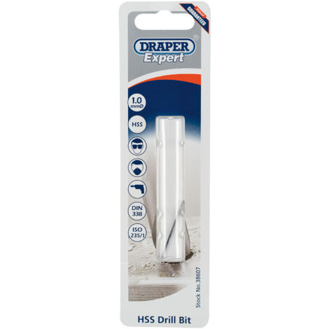 Draper Expert 1.0mm HSS Drill (38607)