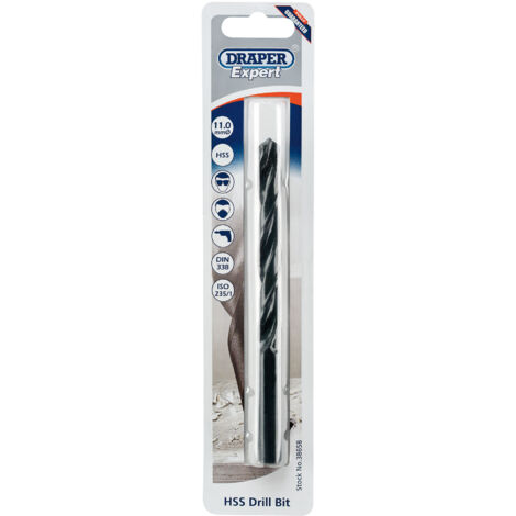Draper Expert 11.0mm HSS Drill (38658)