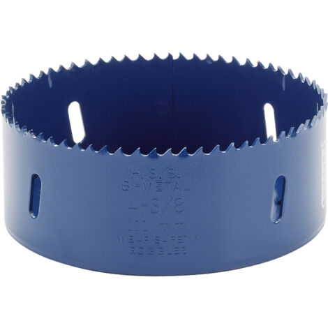 Draper Expert 111mm HSS Bi-Metal Holesaw Blade with Variable Pitch for High-Speed Drilling (Model 34772)