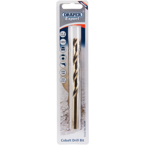 Draper Expert 11.3mm HSS Cobalt Drill (39249)