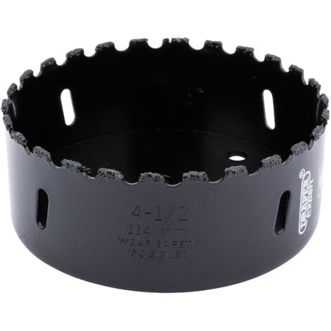 Draper Expert 114mm Tungsten Carbide Grit Hole Saw (34969)