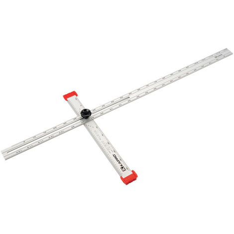 Draper Expert 1200mm Adjustable Folding Drywall 'T' Square with Locking Mechanism