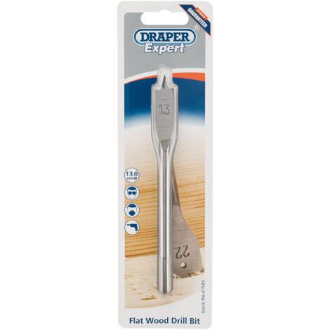 Draper Expert 13.0mm Flat Wood Bit (41505)