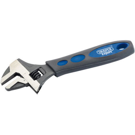 Draper Expert 150mm Soft Grip Crescent-Type Adjustable Wrench (24893)