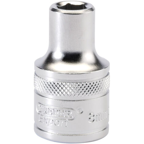Draper Expert 16595 1/2-Inch Square Drive 6-Point Metric Socket (8mm)