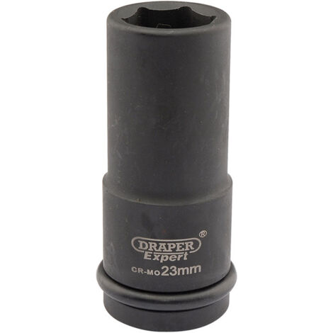 DRAPER Expert 23mm 3/4 Square Drive Hi-Torq 6 Point Deep Impact Socket - 05055