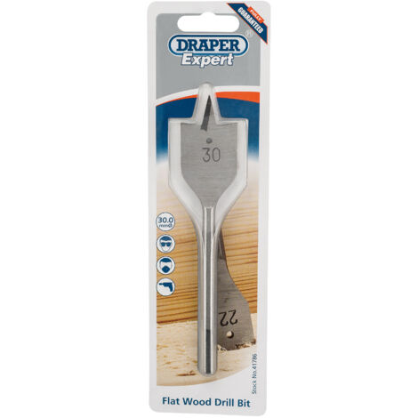 Draper Expert 30.0mm Flat Wood Bit (41786)