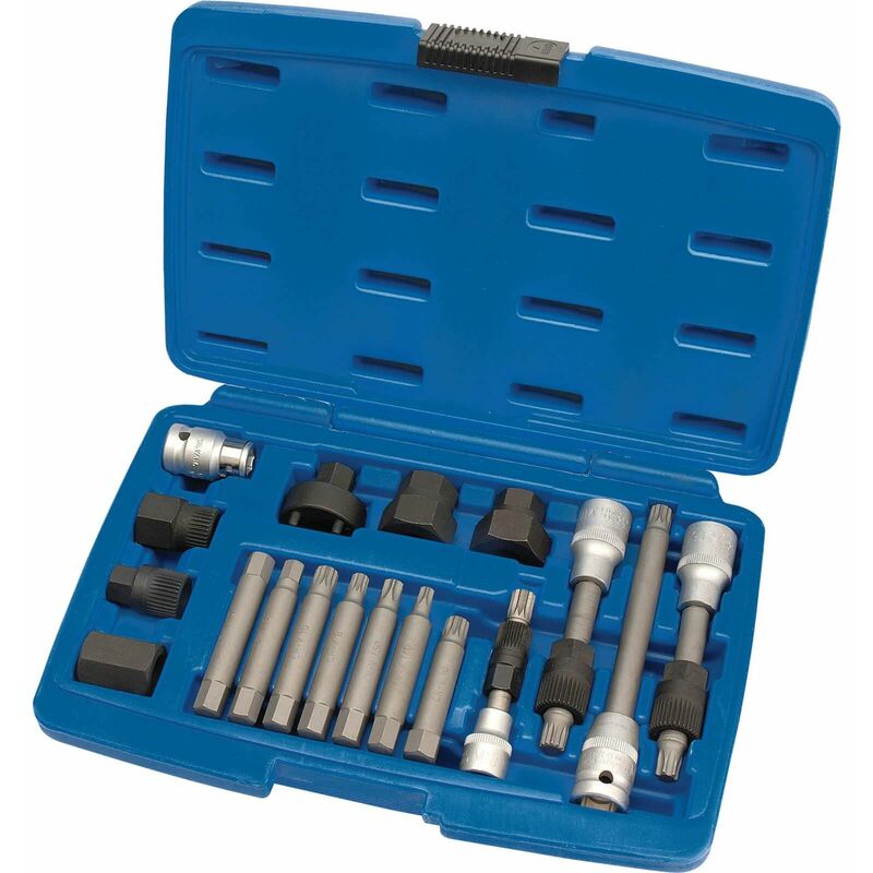 Draper - Alternator Pulley Tool Kit (18 piece) (31921)