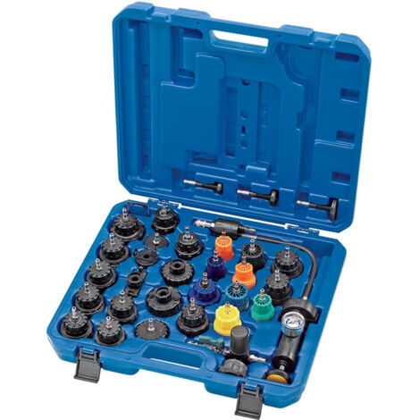 Draper Expert 33-Piece Radiator and Cap Pressure Test Kit (Model 23420)
