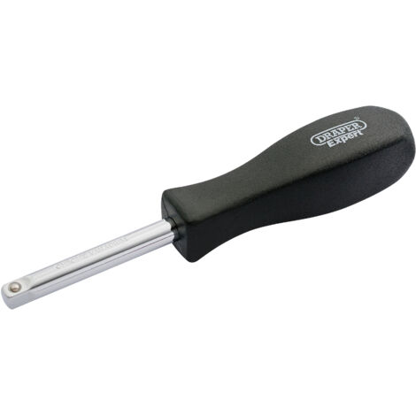 Draper Expert 34511 1/4" Square Drive Spinner Handle in Polished Chrome