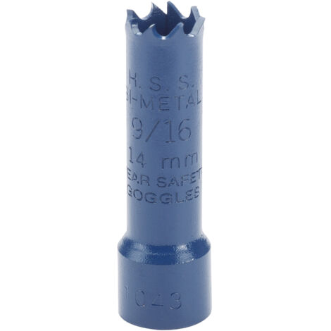 Draper Expert 34742 14mm HSS Bi-Metal Holesaw Blade for Precise and Durable Hole Cutting