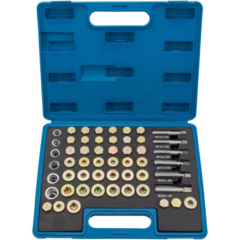 Draper Expert 36631 120-Piece Oil Sump Plug Repair Kit for Efficient Engine Maintenance