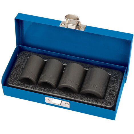 Draper Expert 4-Piece 1/2" Square Drive Locking Wheel Nut Socket Set (Model 34032)