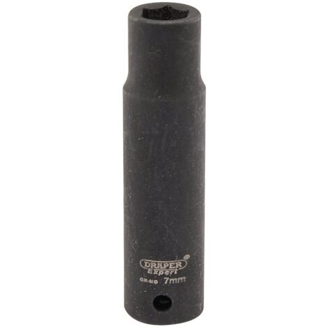 Draper Expert 406d-mm con attacco quadro 6 punto bussola, blu, 7 1/10,2 cm mm