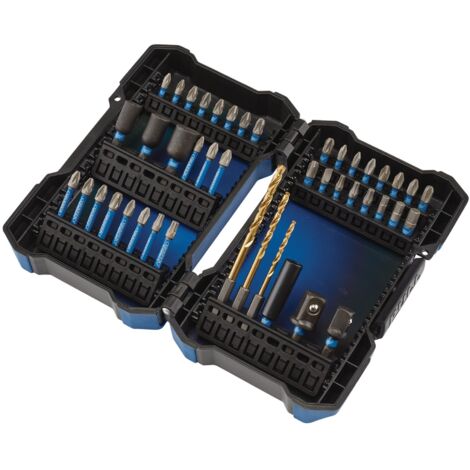 Draper Expert 44-Piece Impact Screwdriver and Bit Set with 1/4" Hex Shank