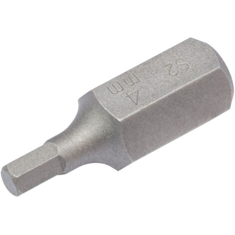 Draper Expert 4mm x 30mm Hexagonal Insert Bit with 10mm Shank for Mechanic's Bit Sets (Model 33325)