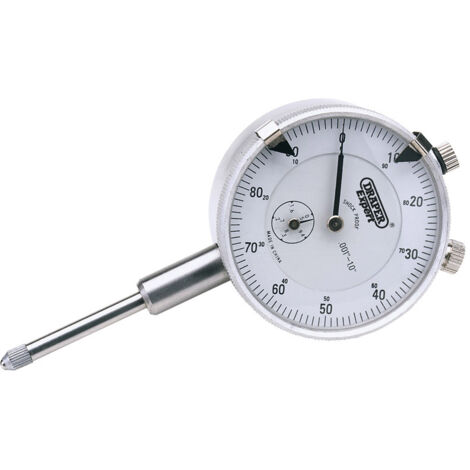 Draper Expert 51831 Dial Gauge Comparator with Metric and Imperial Units, 5.5 cm Dial Diameter
