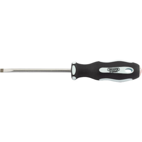 Draper Expert 5.5 x 100mm Plain Slot Parallel Tip Screwdriver with Soft Grip Handle (Model 34973)