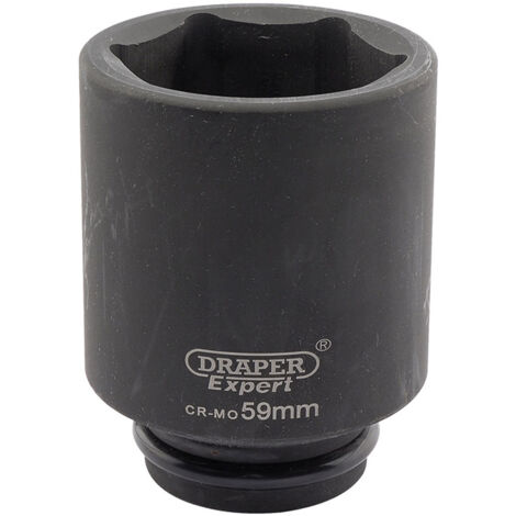 DRAPER Expert 59mm 3/4 Square Drive Hi-Torq 6 Point Deep Impact Socket - 05087