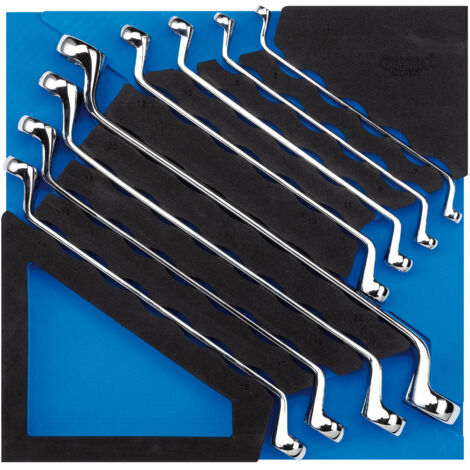 Draper Expert 63523 8-Piece Ring Spanner Set in 1/2" Drawer EVA Insert Tray