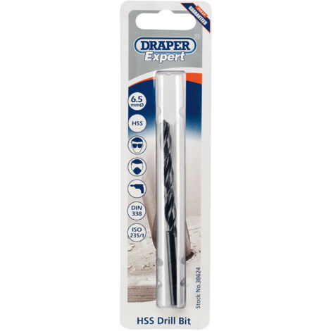 Draper Expert 6.5mm HSS Drill (38624)
