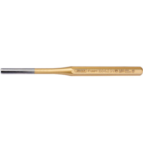Draper Expert 6mm x 150mm Octagonal Parallel Pin Punch (51702)
