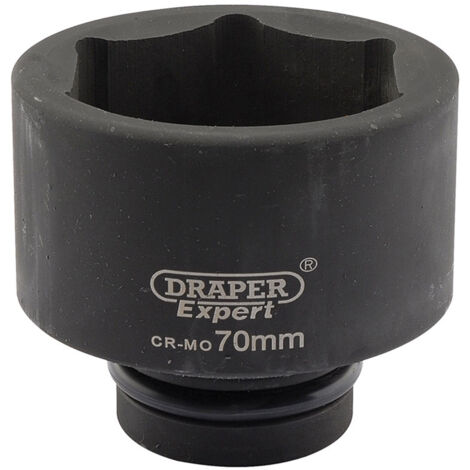 Draper Expert 70mm (1 Inch Drive) 6-Point Metric Impact Socket with HI-TORQ Technology (Model 05131)