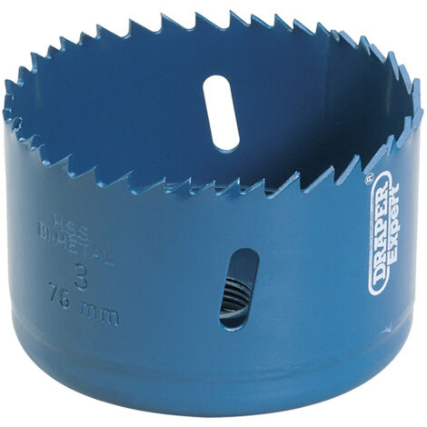 Draper Expert 76mm HSS Bi-Metal Holesaw Blade with High-Speed Variable Pitch (Model 41088)
