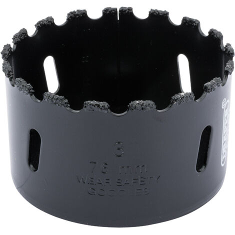 Draper Expert 76mm Tungsten Carbide Grit Hole Saw (34953)