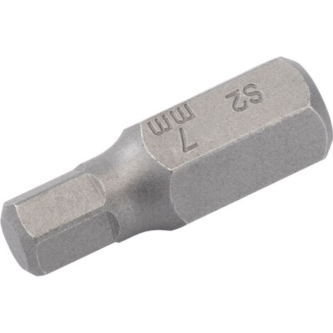 Draper Expert 7mm x 30mm Hexagonal 10mm Insert Bit for Mechanic's Bit Sets (33328)
