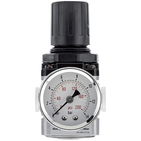 Draper Expert Air Line Regulator 1/4" BSP (Model 24329) - High-Quality Regulator Unit