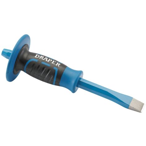 Draper Expert Cold Chisel with Guard – 250 x 19mm Hardened & Tempered, Model 99170