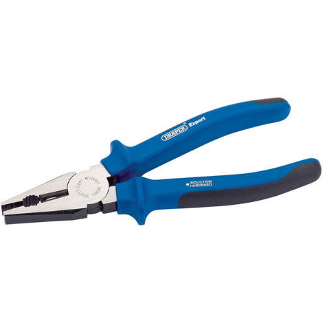 Draper Expert Heavy Duty 180mm Combination Pliers with Soft Grip for Versatile Use (Model 68884)
