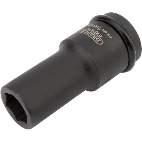 Draper Expert HI-TORQ® 19mm 3/4" Drive Deep Impact Socket with 6-Point Square Drive