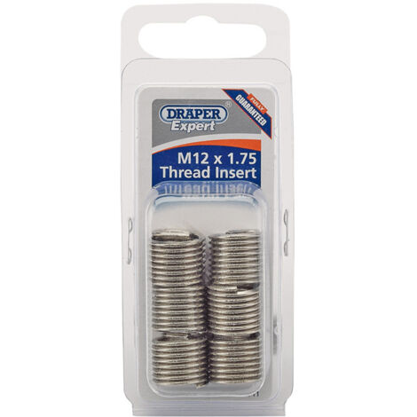 Draper Expert M12 x 1.75 Metric Thread Insert Refill Pack (6) (21711)