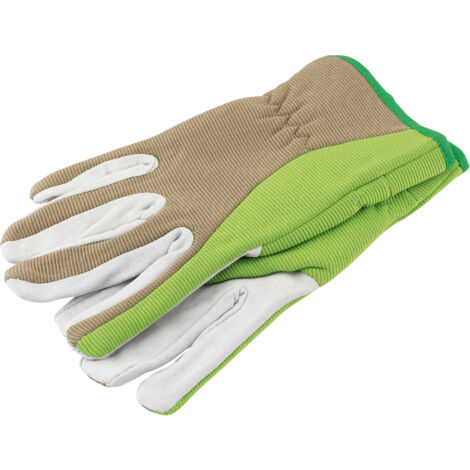 Draper Expert Medium Duty Gardening Gloves – Durable Pig Split Leather, Size Medium, Model 82620