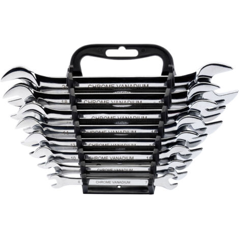 Draper Expert Metric Double Open Ended Spanner Set (8 Pieces, Model 64609)
