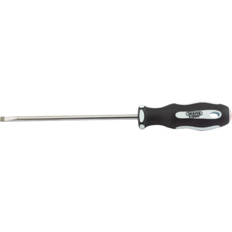 Draper Expert Plain Slot 5.5 x 150mm Soft Grip Parallel Tip Screwdriver (Model 34974)