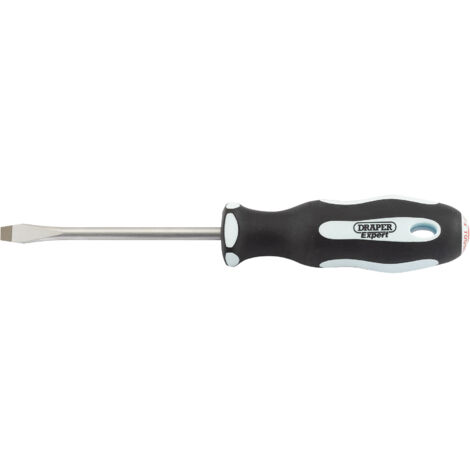 Draper Expert Plain Slot Screwdriver Set, 6.5 x 100mm, Soft Grip Handle, Model 34978