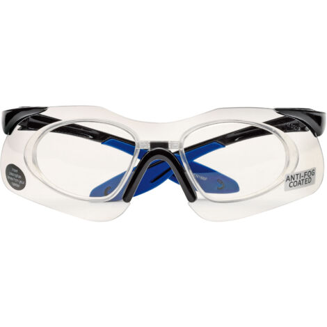 Draper Expert RX Insert Clear Anti-Mist Safety Glasses with Replaceable Lens