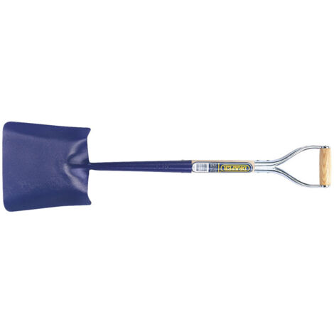 Draper Expert Solid Forged Square Mouth Shovel with Ash Shaft and MYD Handle (52956)