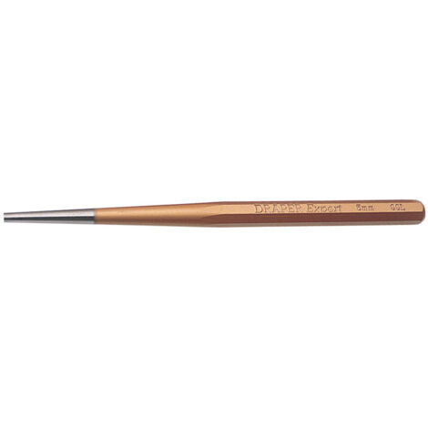 Draper Extra Long Taper Pin Punch Set – 5 Pieces, 225mm Length, Precision Tapered Punches for Accurate Pin Installation
