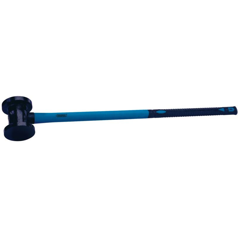 Draper - 12LB fencing hammer f/g shaft 81065 5.4kg (12lb) Fibreglass Shaft Fencing Hammer