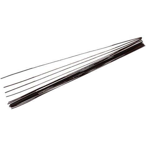 Draper FRET SAW BLADES 12-Piece Set – 128mm, 18 TPI, Compatible with Stock No. 18153, Ideal for Fine Cutting and Precision Work