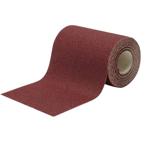 Draper General Purpose Sanding Roll, 115mm x 5m, 80 Grit – Versatile Sanding Tool for Wood, Metal, and Paint Preparation