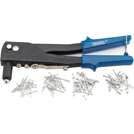 Draper Hand Riveter Kit for Aluminium Rivets (27847)